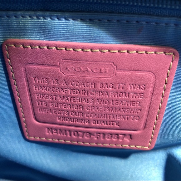 Coach Leather Tote - Picture 8 of 14